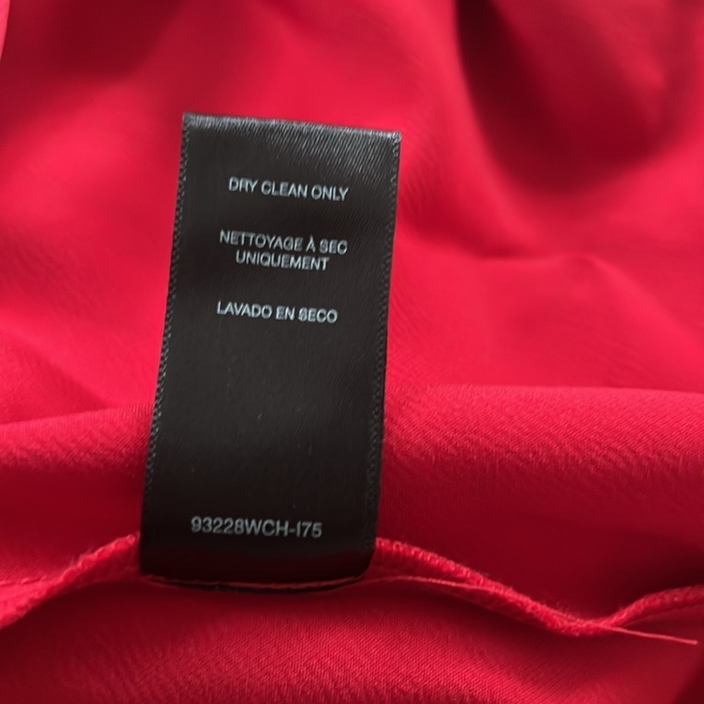 NWT WAYF Siren Cupped Satin Midi Dress In Red . Size S - Picture 12 of 14